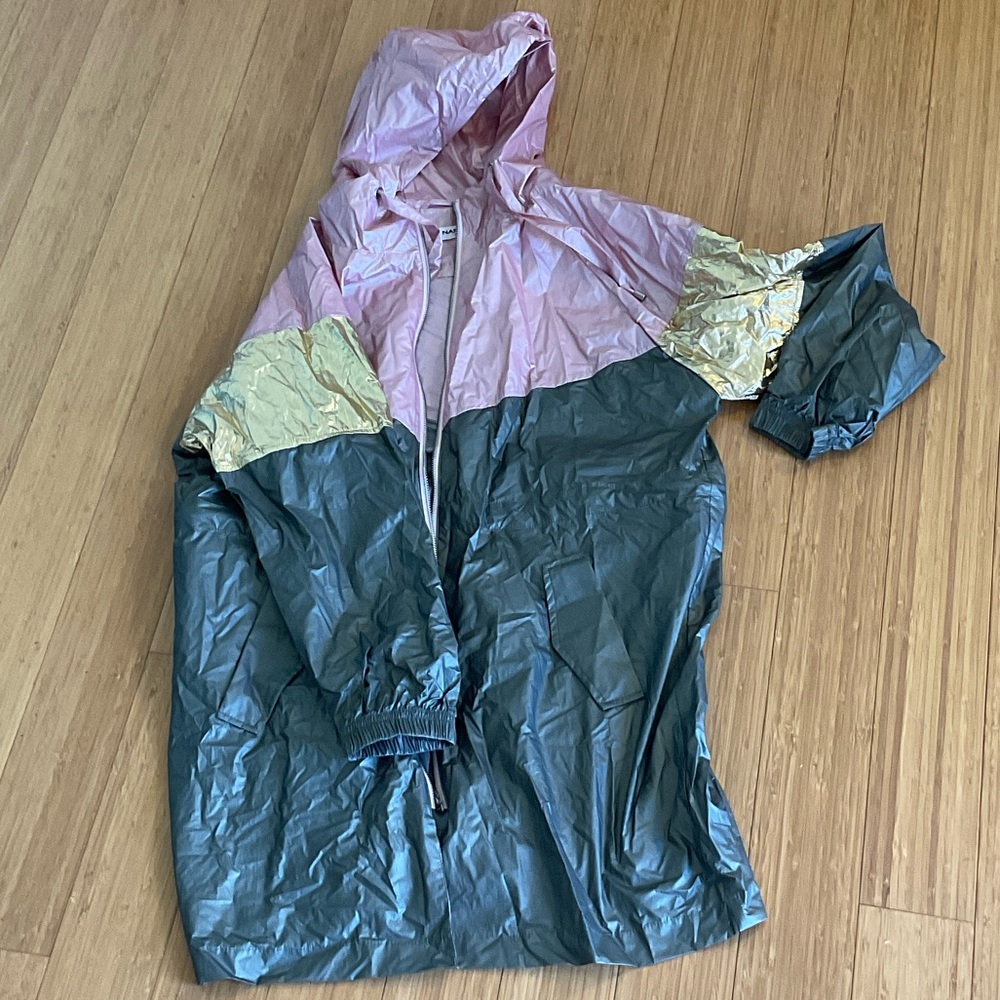 NAF NAF Light Pink Hooded Jacket